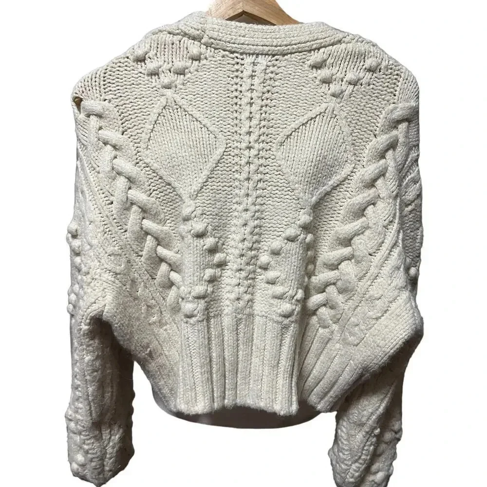 Zara knit cardigan with jewel buttons - Picture 8 of 12